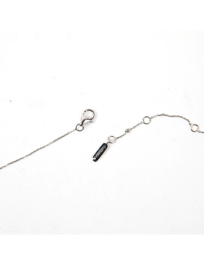 Collier Butterfly Messika or blanc diamants