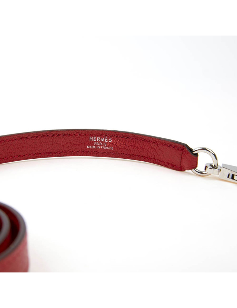 Bandoulière HERMES cuir epsom gold