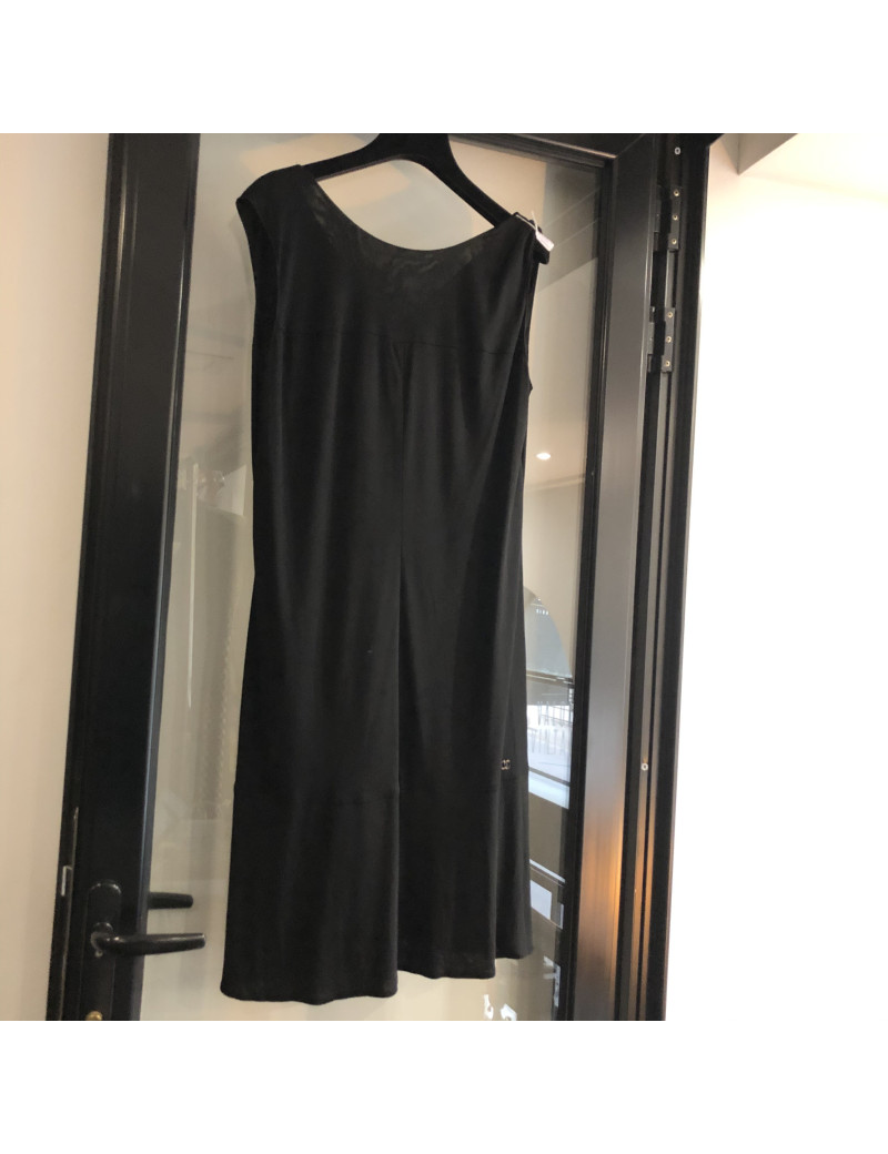 Robe CHANEL lurex noir