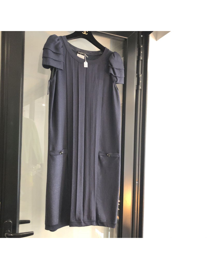 Robe T 38 CHANEL bleue