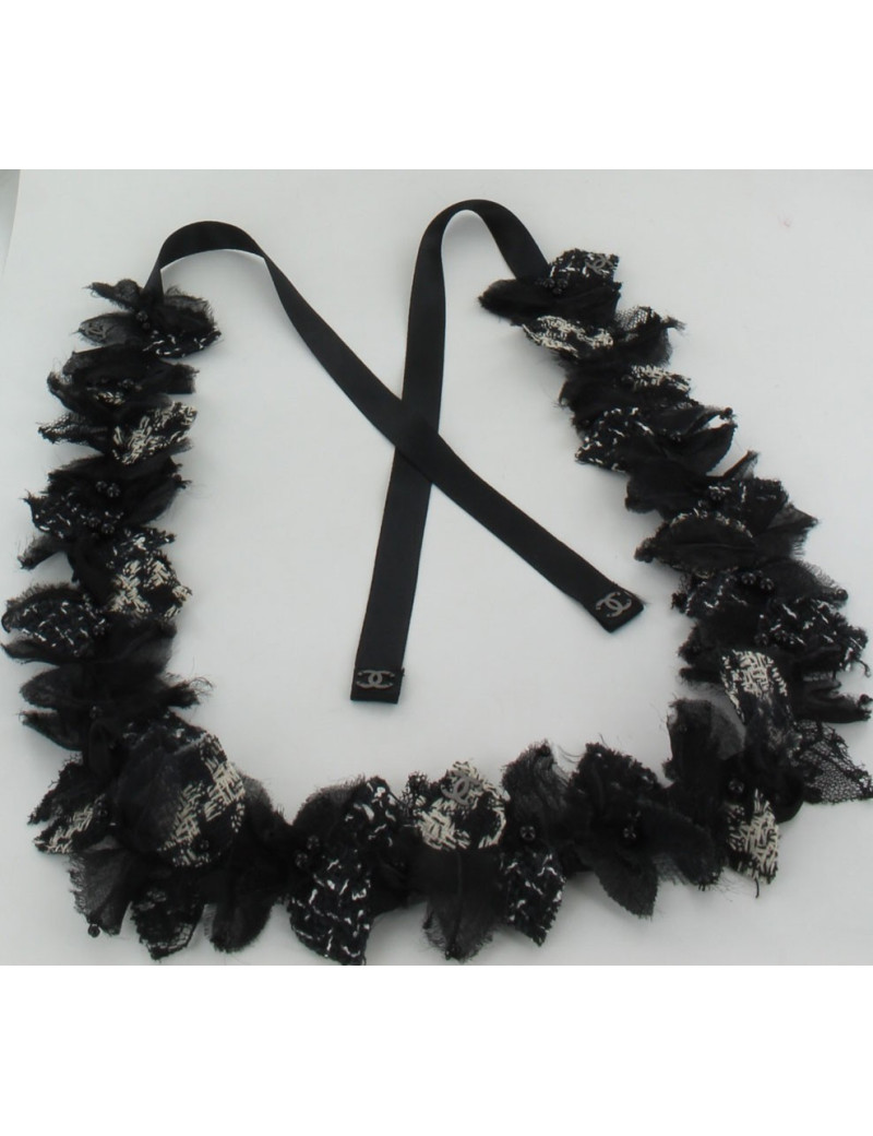 ceinture CHANEL en tweed