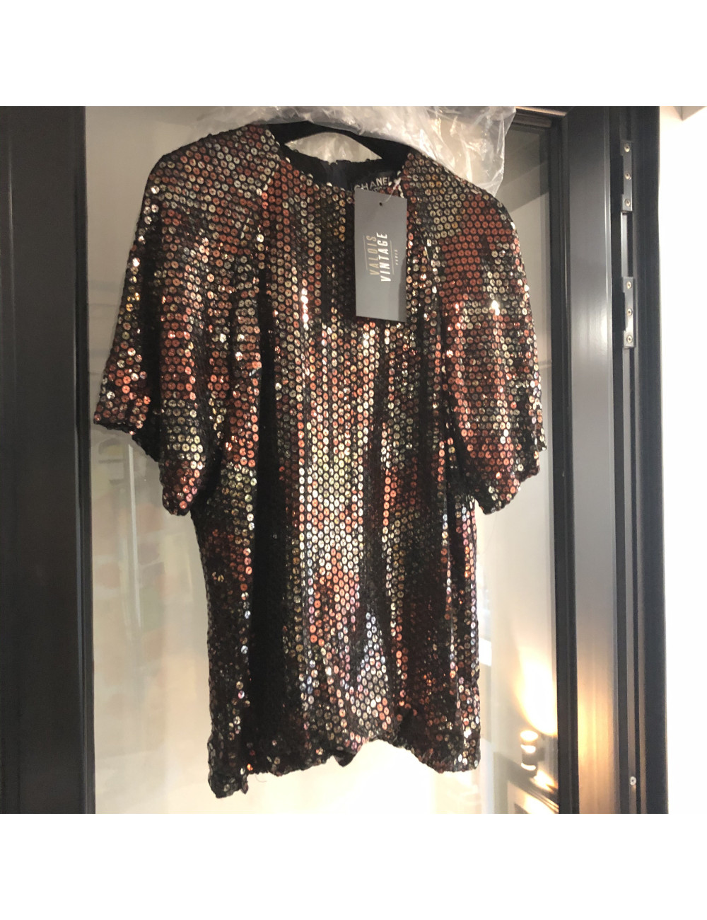 Blouse T 42 CHANEL sequins 