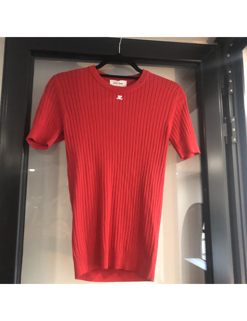 Pull T   COURREGES rouge