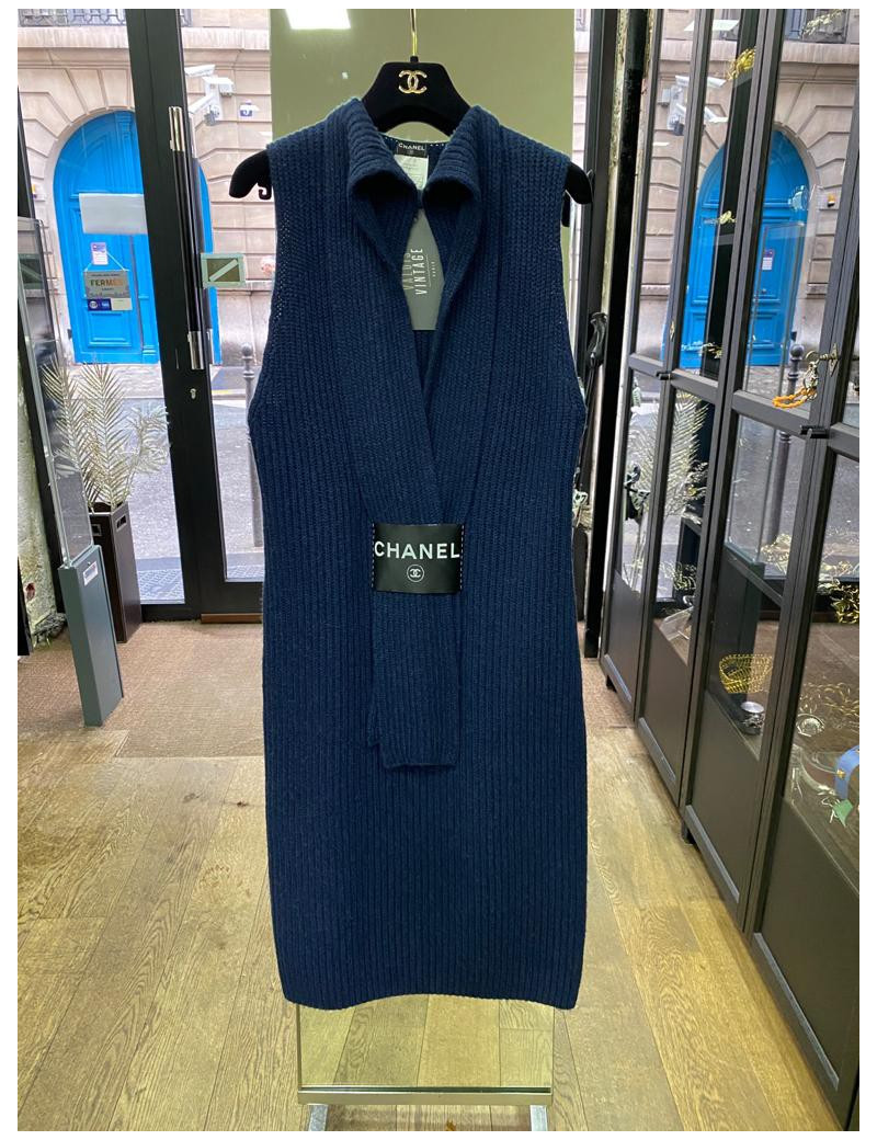 Robe pull CHANEL T 40