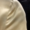 Robe T 38 PRADA en soie jaune pâle