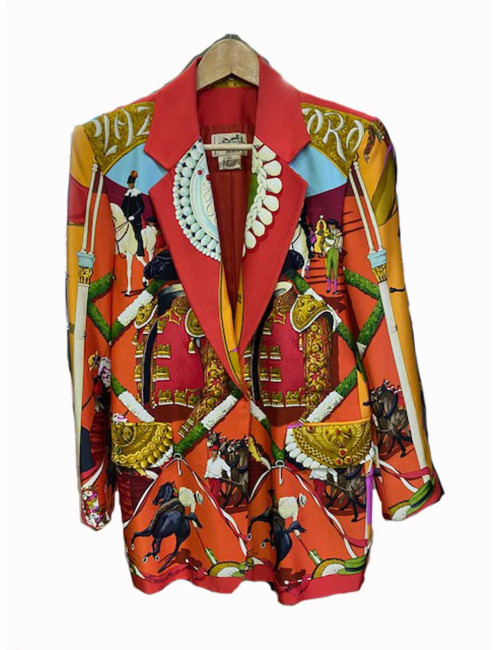 Veste HERMES soie 