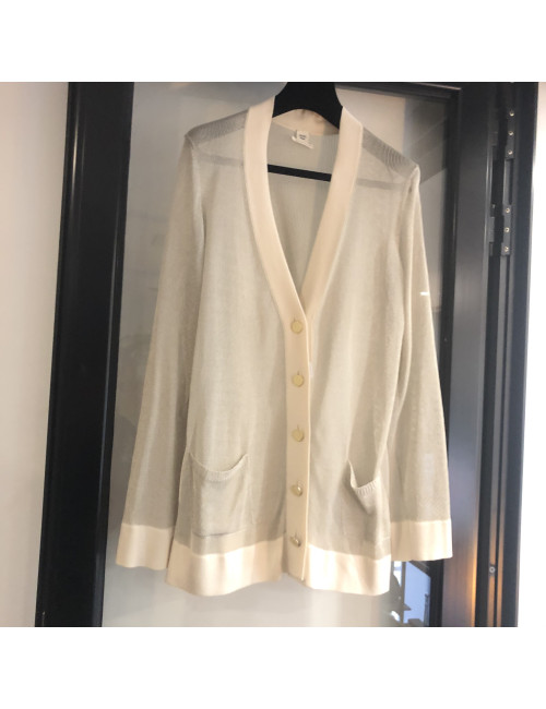 Cardigan HERMES en soie T42