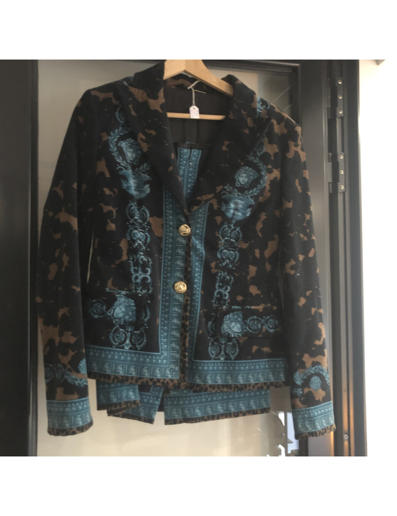 Ensemble T 42 IT/38 EU VERSACE en velours