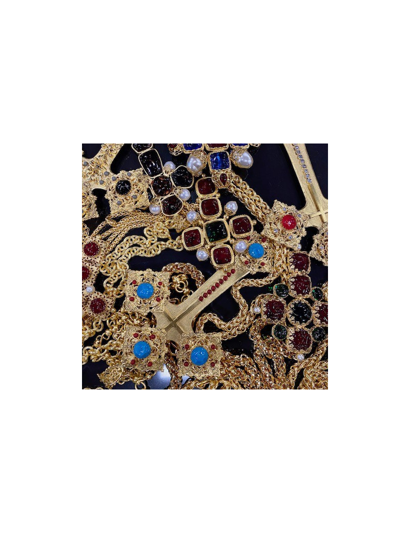 Sautoir croix MARGUERITE DE VALOIS