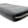 CHANEL Vintage Long Wallet in Black Leather