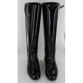 Boots patent leather CHANEL T 36