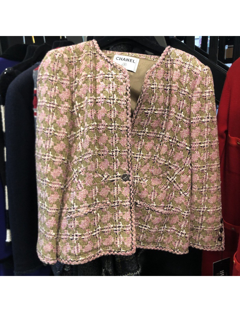 CHANEL Veste tweed