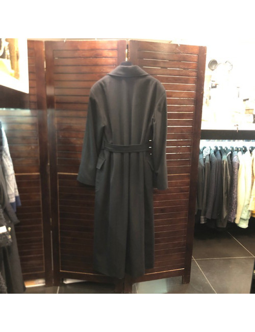 Manteau CHANEL cachemire noir