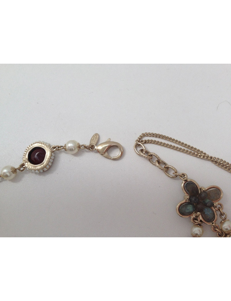 Collier triple rangs CHANEL