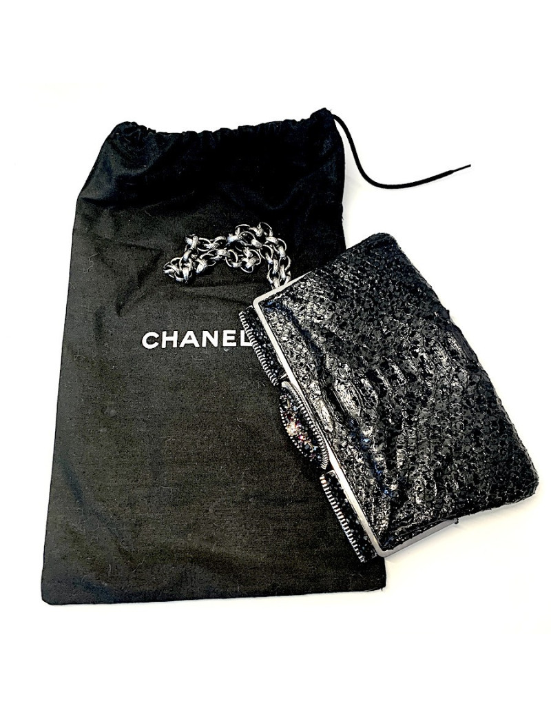 Sac du soir CHANEL python