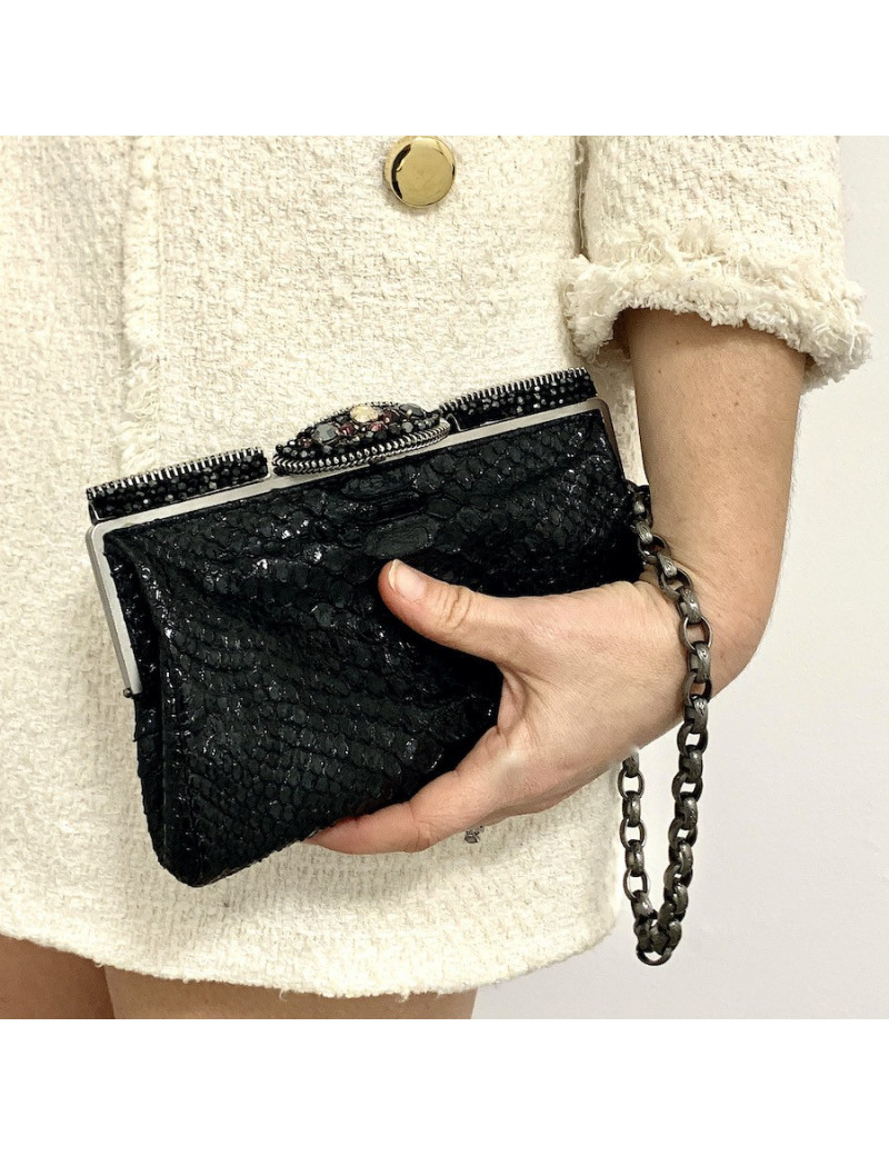 Sac du soir CHANEL python