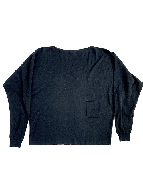 Pull HERMES oversize noir