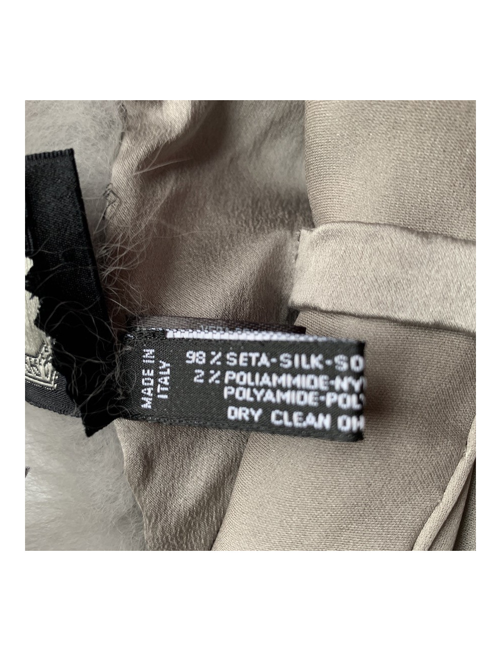 Veste YSL SAINT LAURENT noire vintage