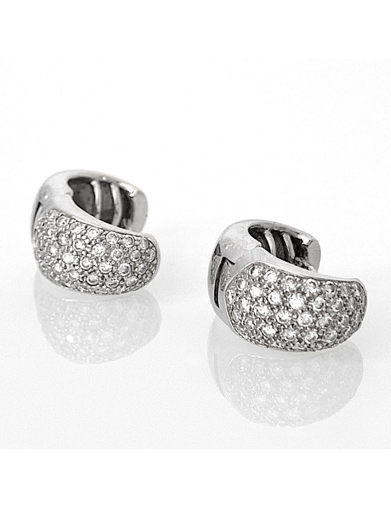 Clous or blanc et brillants