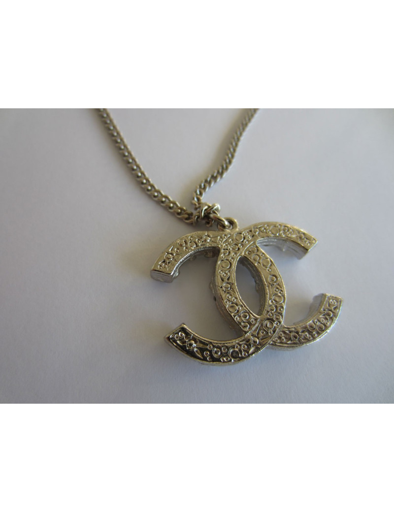 Collier CC strass CHANEL
