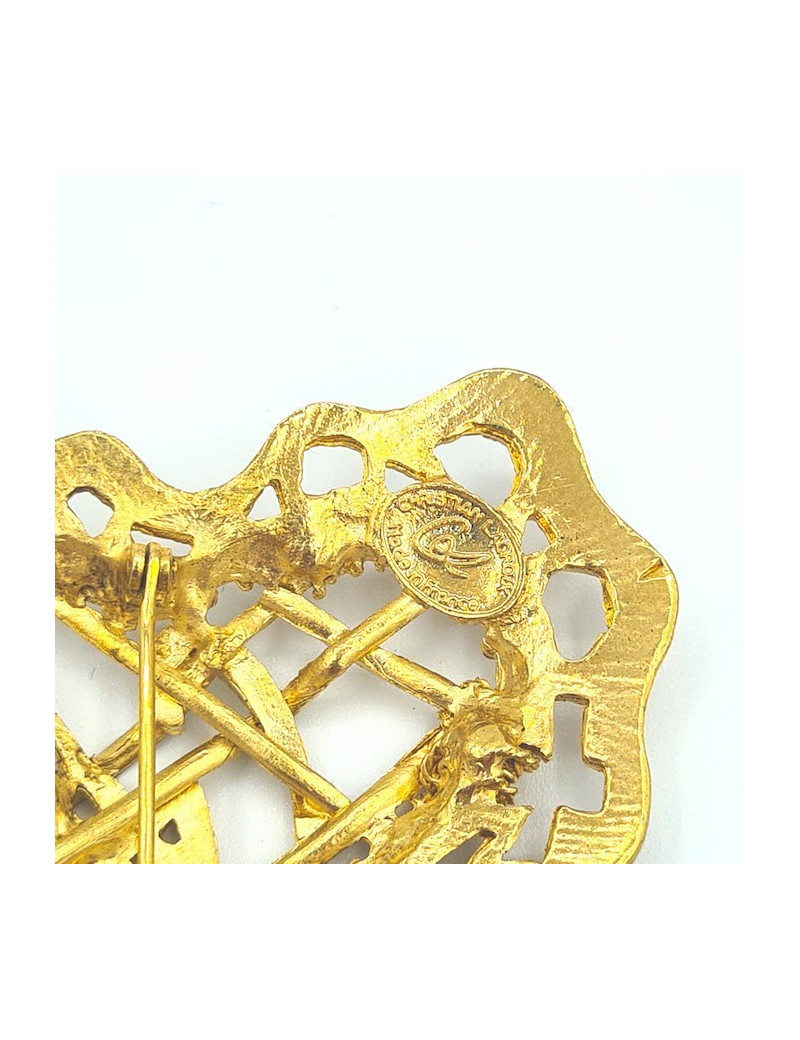 Broche coeur CHRISTIAN LACROIX  MM