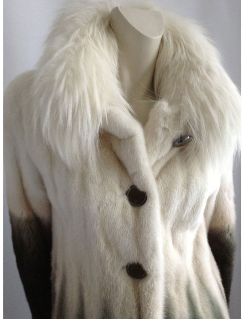 Manteau CELINE  vison 