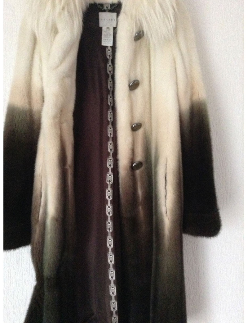 Manteau CELINE  vison 