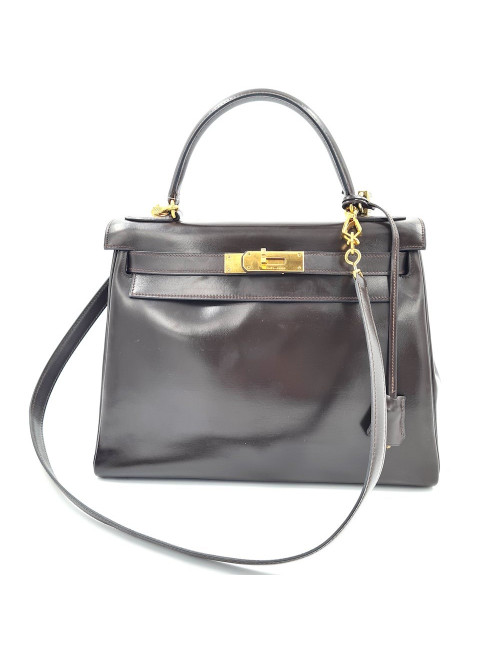 Kelly 28 HERMES cuir box