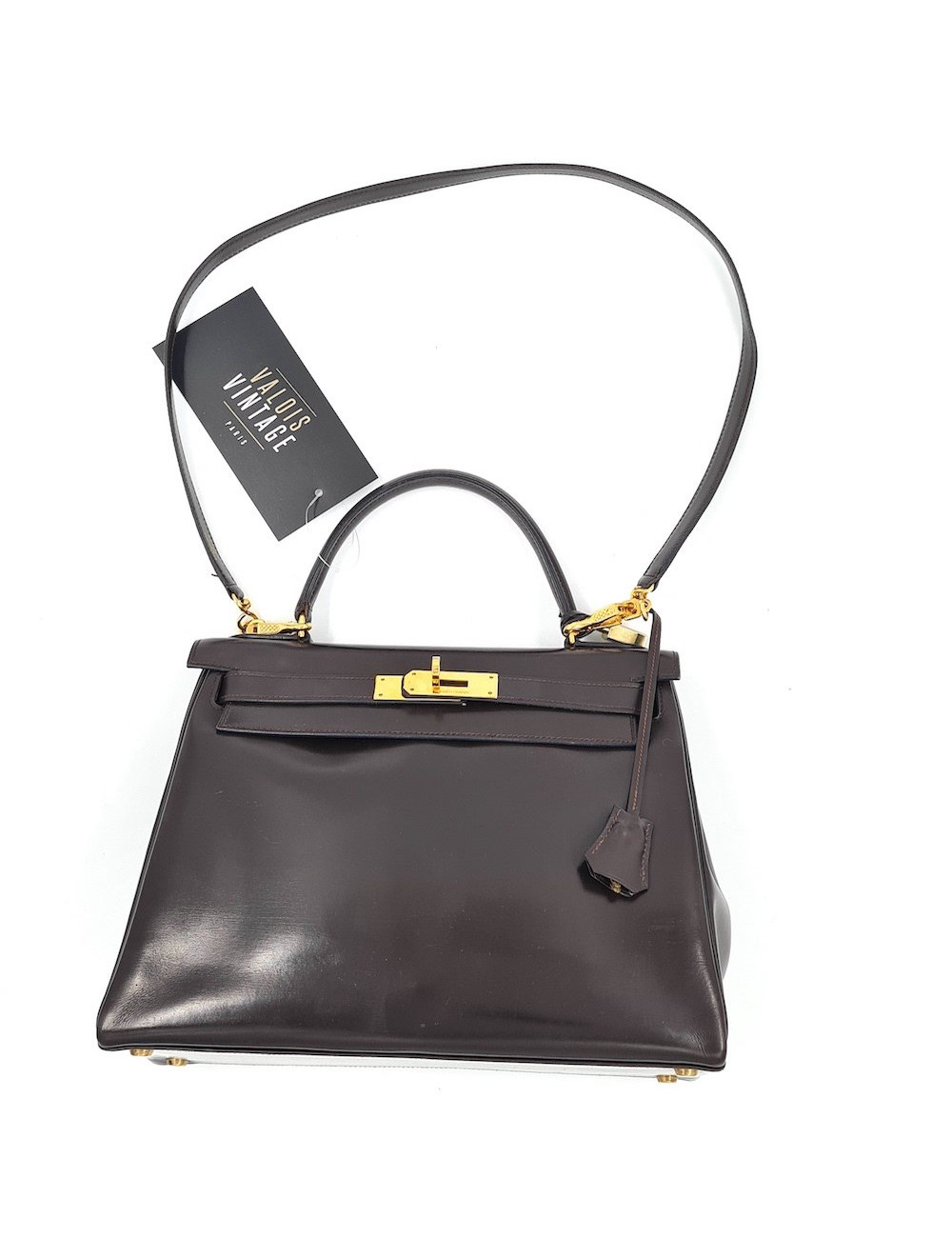 Kelly 28 HERMES cuir box