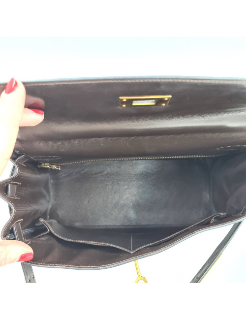 Kelly 28 HERMES cuir box