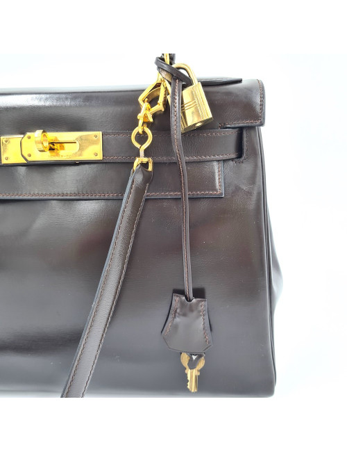 Kelly 28 HERMES cuir box