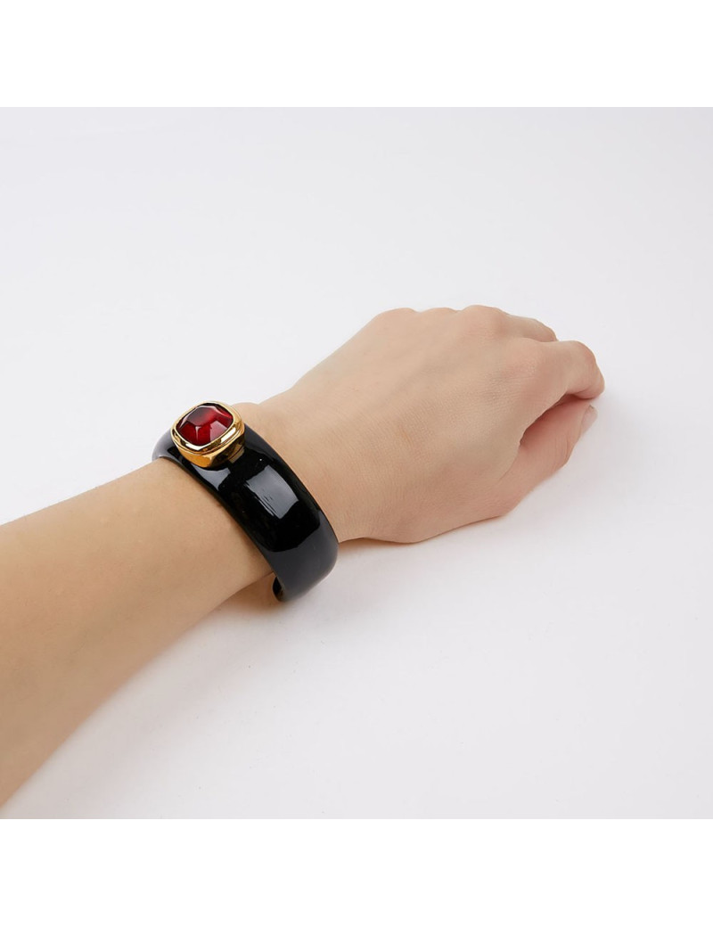 GOOSSENS black and red cuff