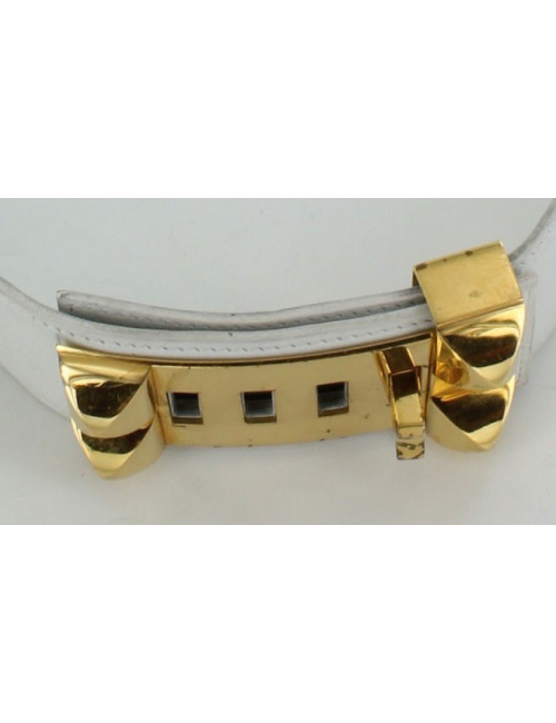 ceinture Médor CDC HERMES blanche