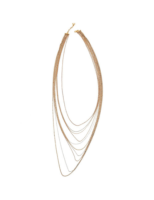 Collier multi-rangs GOOSSENS doré