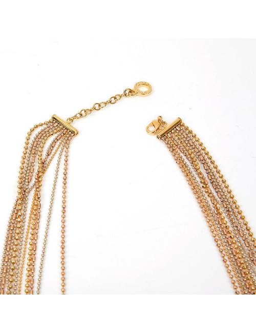 Collier multi-rangs GOOSSENS doré