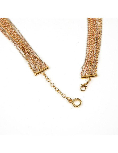 Collier multi-rangs GOOSSENS doré