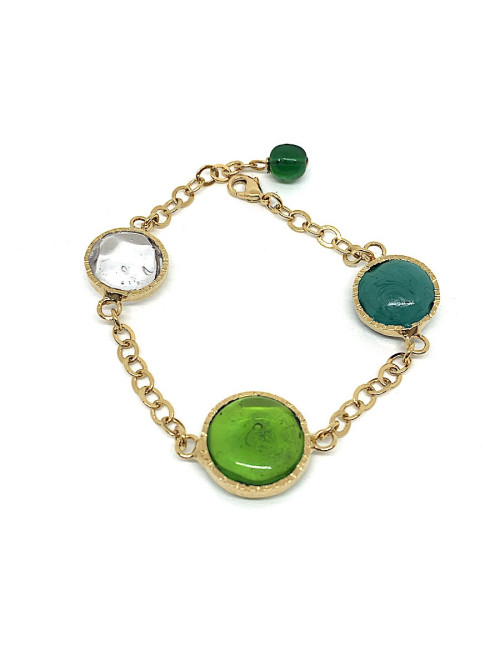 Bracelet MARGUERITE DE VALOIS pâte de verre