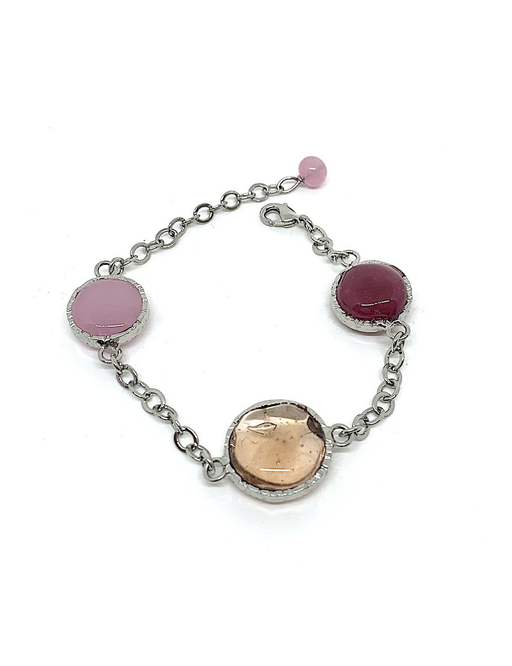 MARGUERITE DE VALOIS molten glass bracelet