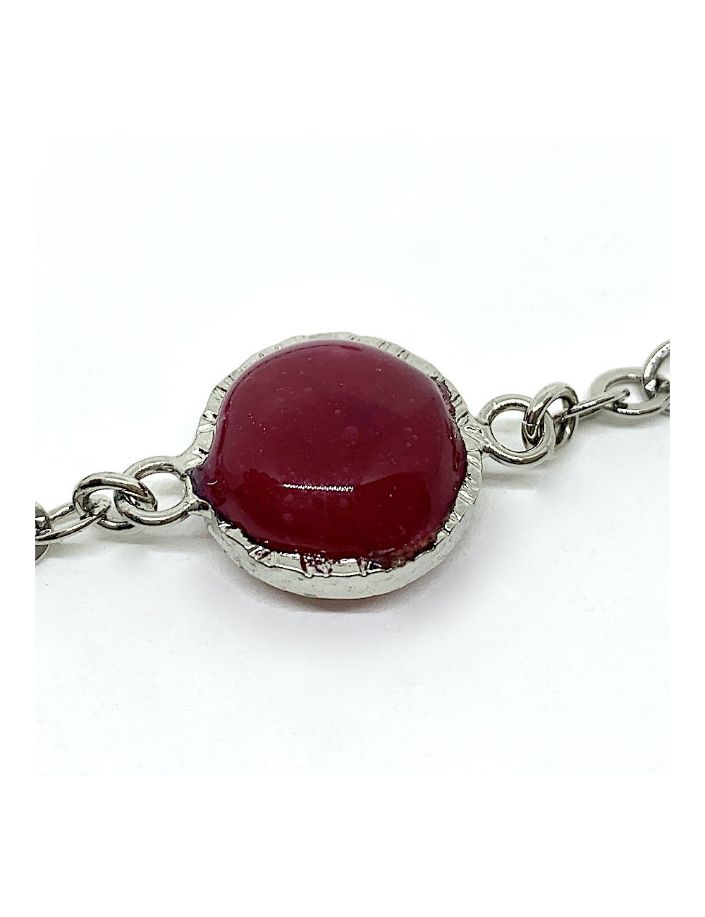 MARGUERITE DE VALOIS molten glass bracelet