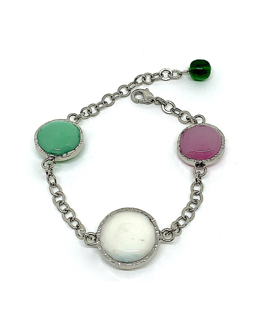 Bracelet MARGUERITE DE VALOIS pâte de verre