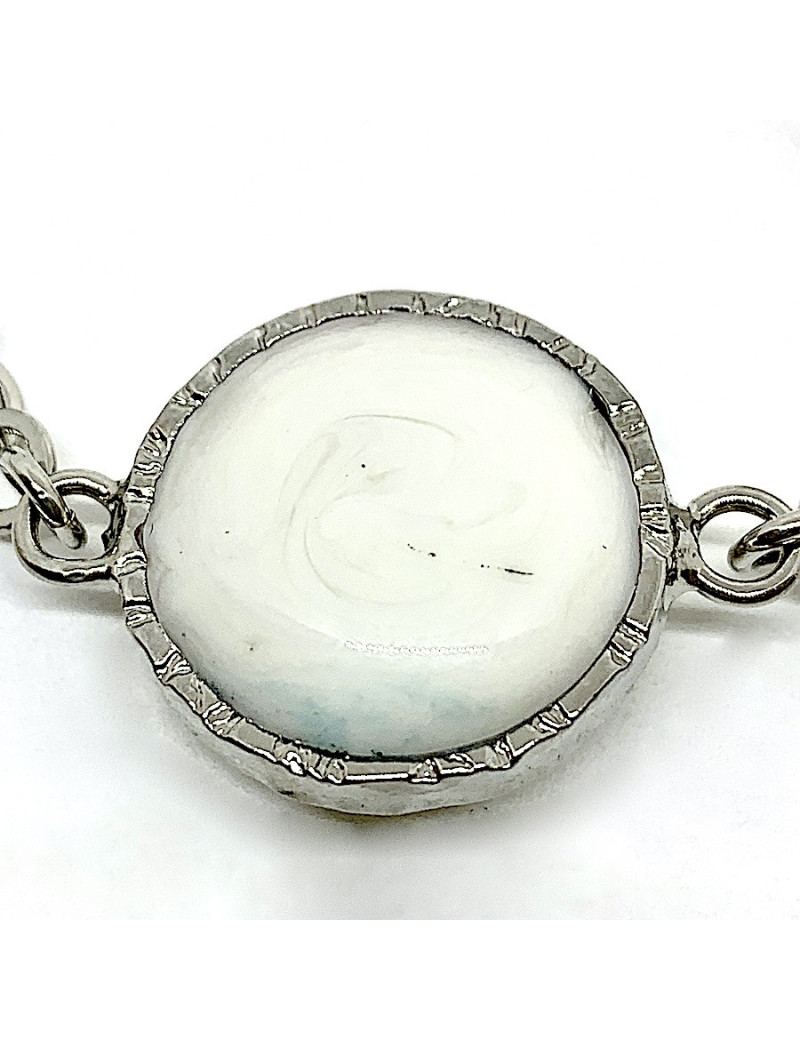 Bracelet MARGUERITE DE VALOIS pâte de verre