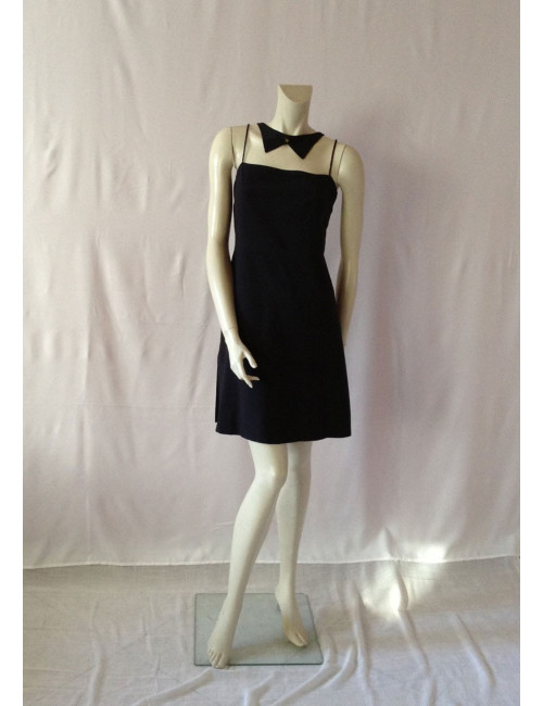 robe CHANEL bleu marine