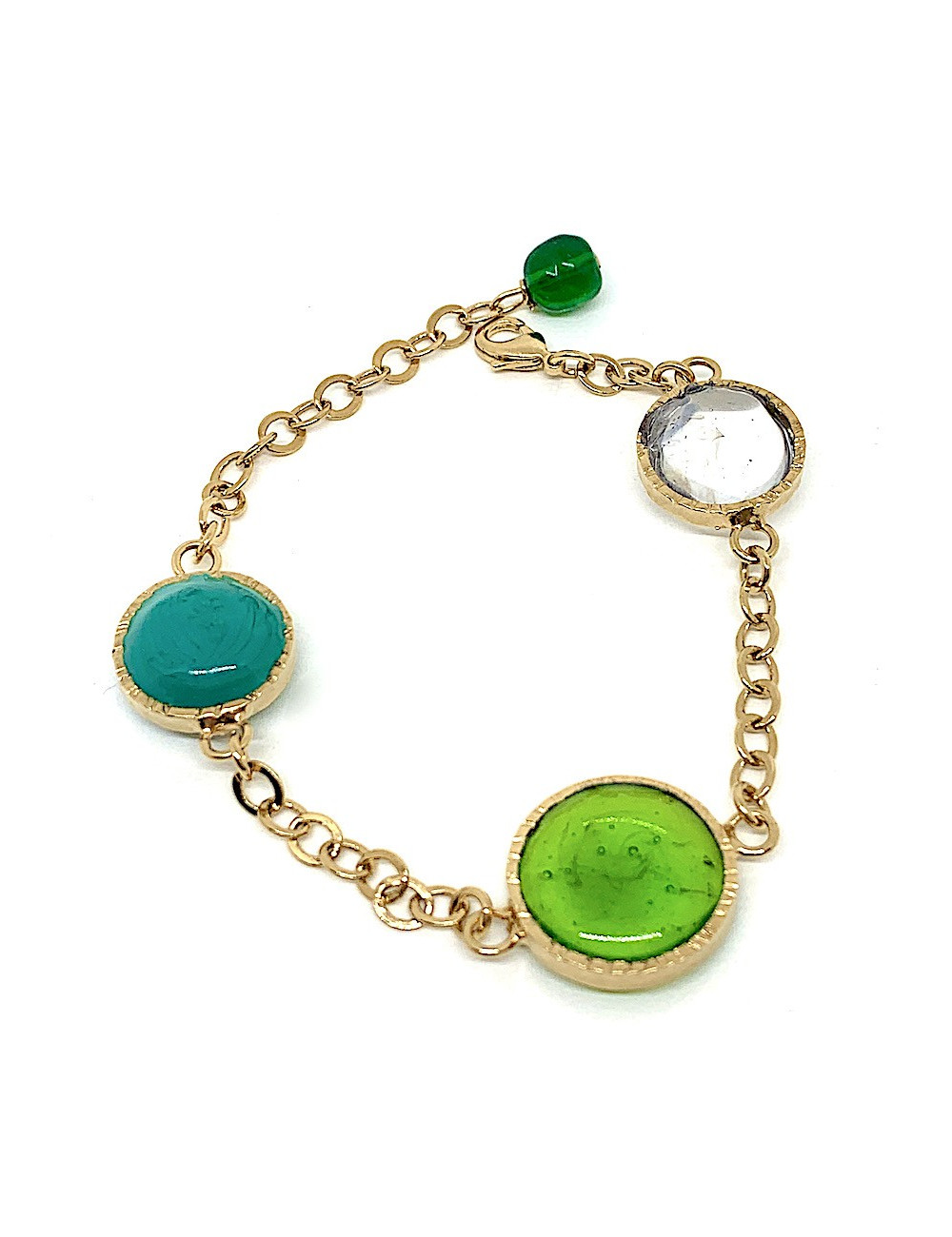 Bracelet MARGUERITE DE VALOIS pâte de verre