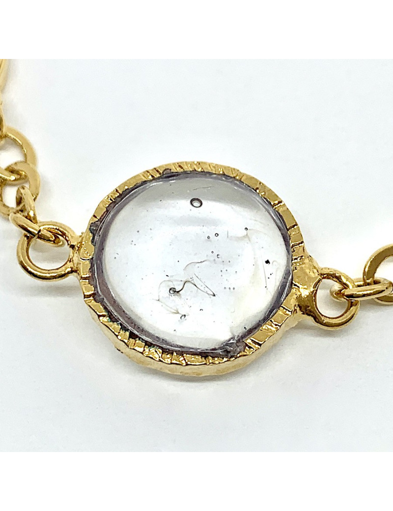 Bracelet MARGUERITE DE VALOIS pâte de verre