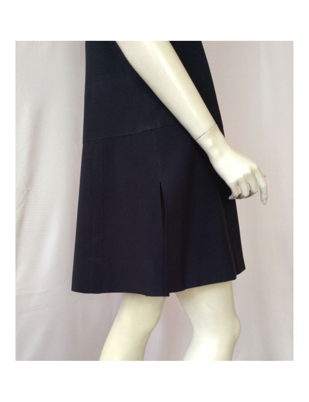 robe CHANEL bleu marine