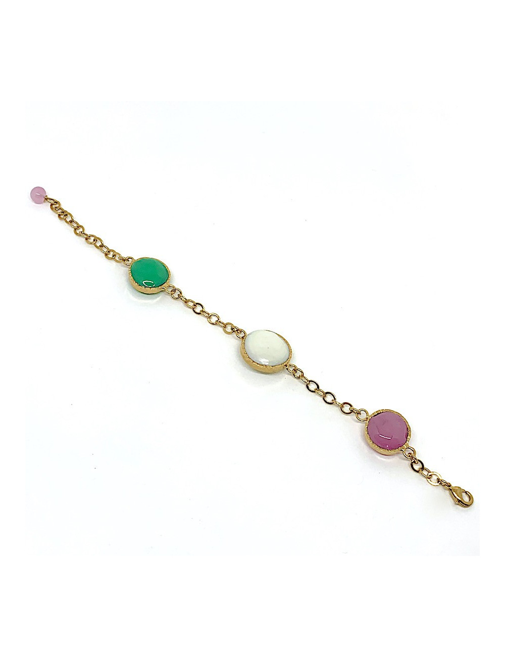 Bracelet MARGUERITE DE VALOIS pâte de verre