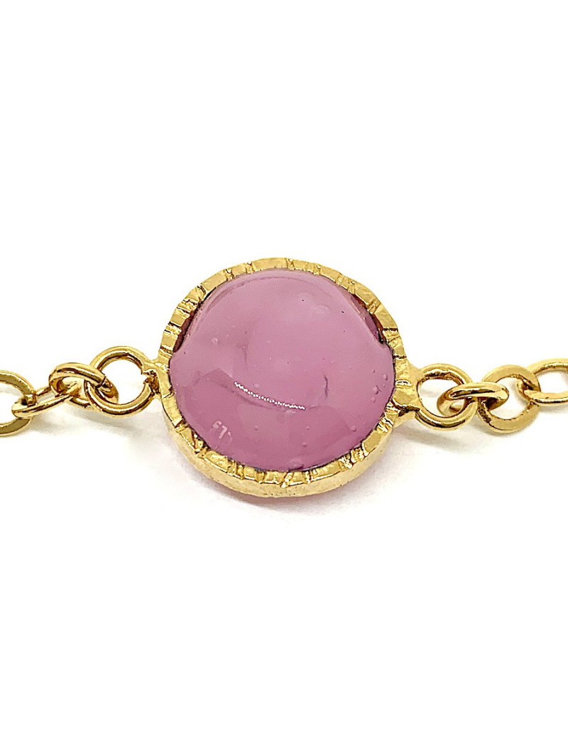 Bracelet MARGUERITE DE VALOIS pâte de verre