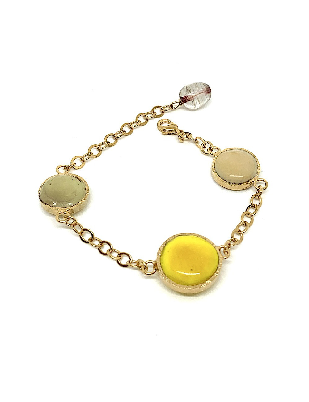 Bracelet MARGUERITE DE VALOIS pâte de verre