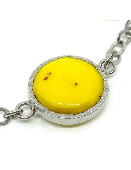 Bracelet MARGUERITE DE VALOIS pâte de verre