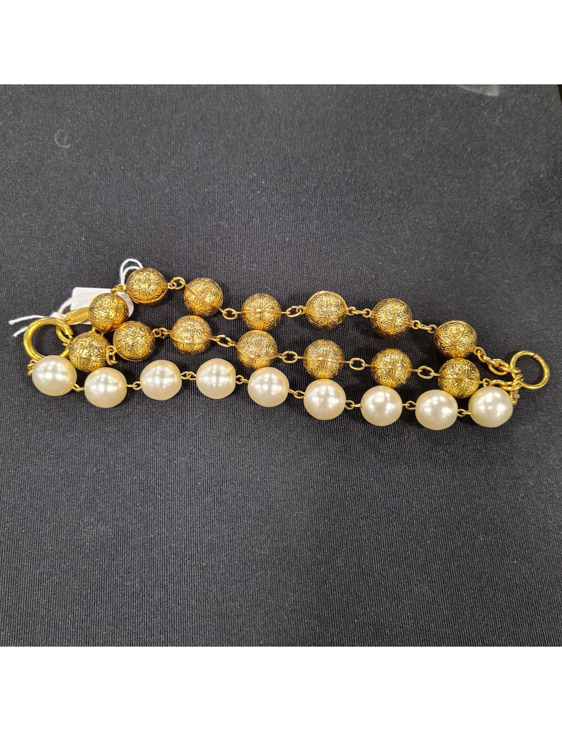 Bracelet triple rangs CHANEL Vintage 